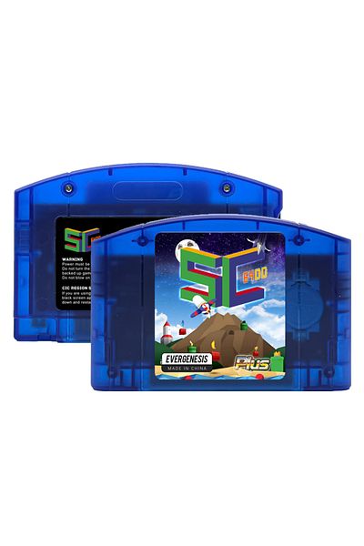 Choice Blue 16g Evergenesis Sc64 Open Source N64 800 In 1 Game Cartridge For Nintendo 64 Game Card Free 16g