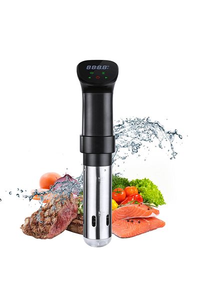 Choice EU 200754 1800W Waterproof Vacuum Sous Vide Cooker Immersion Circulator Accurate Cooking With LED Di