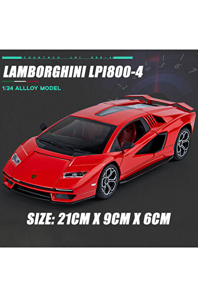 Choice3 Maisto red with box 1:24 Lamborghini Countach LPI 800-4 Alloy Sports ...