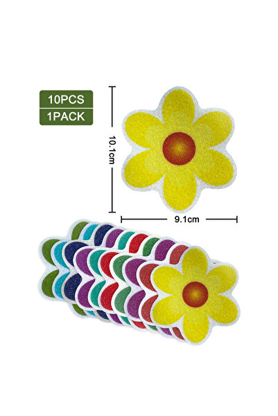 choice2 AS005 10pcs Cartoon Pattern Bathroom Bathtub None Slip Stickers Stair...