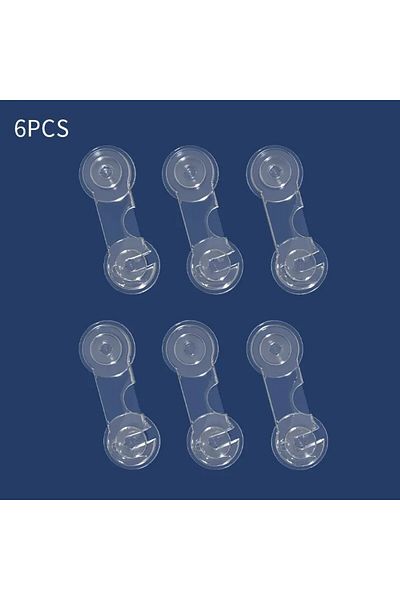 Choice Short Lock 6 Pcs 6pcs Baby Cabinet Locks Strap Drawer Child Anti Opening Refrigerator Lock Home Safe