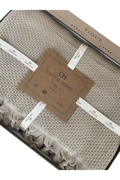 Capital Home Double Pique 100% Cotton