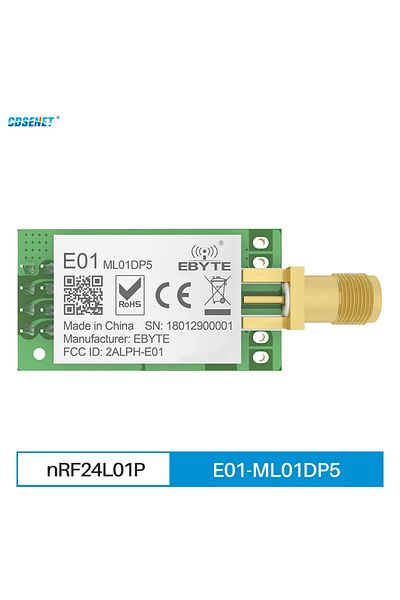 Choice nRF24L01 PA LNA 2.4GHz Wireless RF Module IoT SPI Transmitter CDSENET E01-ML01DP5 20dbm Long Rang...
