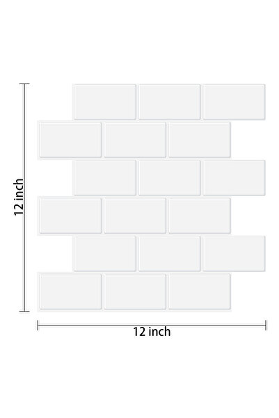 Choice 10 قطع VP112 ملصقات حائط مترو الأنفاق قابلة للتقشير واللصق، ورق حائط ف...