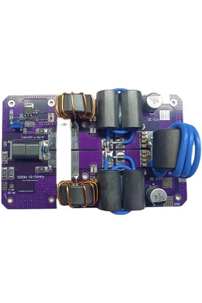 Choice A 1200W 1.8-54MHz HF Power Amplifier Board Amp for Ham Radio Shortwave Radio MRFX1K80H BLF188 MRFX1.