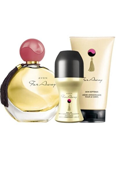 AVON For away kadın parfüm seti