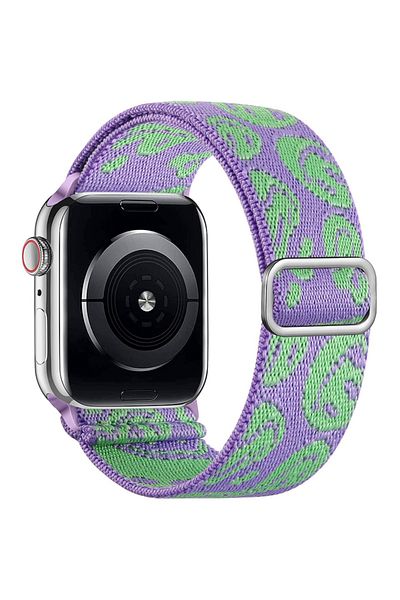 Choice 38 4041 AP-YHXW2 Soft & Breathable Stretchy Nylon Solo Loop Band - Compatible For Apple Watch 38mm 4