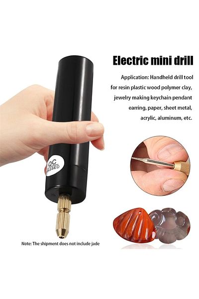 Choice Hand Drill Handheld Mini Electric Drill DIY Electric USB Electric Drill Tools For Epoxy Resin Jewelr