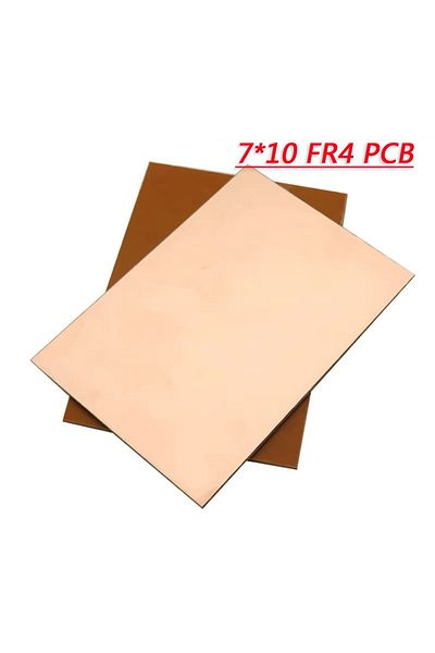 Choice 5PCS FR4 PCB 7x10cm 7*10 7*10CM Single Side Copper Clad plate DIY PCB Kit Laminate Circuit Board