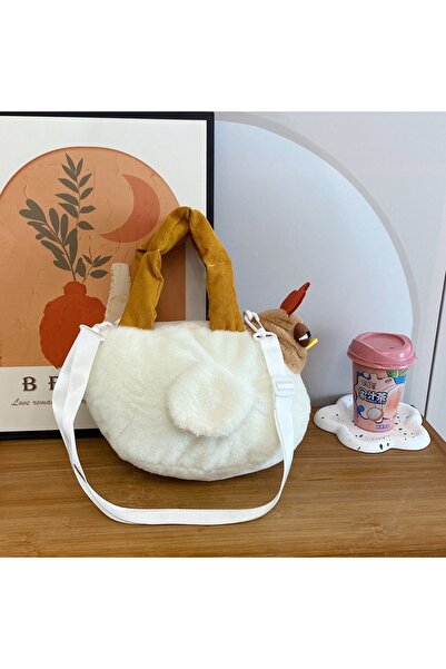 Choice Hen handbag Fur Chicken Plush Bag Ugly Hen Shape Handbag Funny Kawaii ...