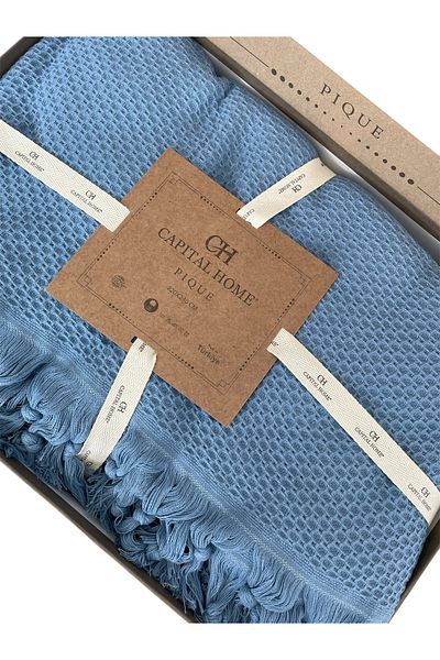 Capital Home Double Pique 100% Cotton