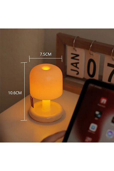 Choice Mini Table Lamp Sunset Night Light Led Table Lamp Mini USB Rechargeable Desk Bedside Bedroom Bar Roo