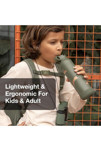 Citron Ballerina Stainless Steel Water Bottle, 350 ml, Beige