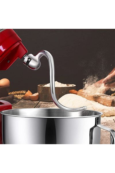 Choice Stainless Steel Dough Hook for Kitchenaid Stand Mixer 6 Quart 5 Quart Lift Mixer Dough Attachment...