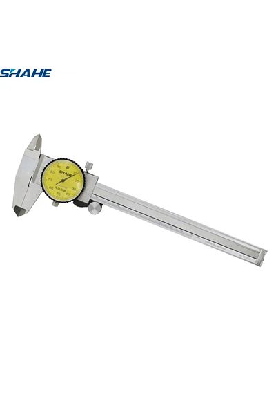 Shahe 0-150mm 0.01mm SHAHE 150mm 6 Inch Precision Dial Caliper Dial Vernier Caliper Micrometer Gauge Dial