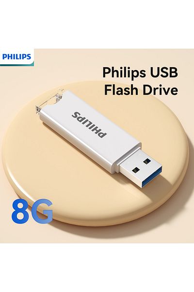 Philips 16GB WHITE PHILIPS USB2.0 Multi-Color USB Flash Drive High Speed Transmission 8G 16G 32G 64G Portabl