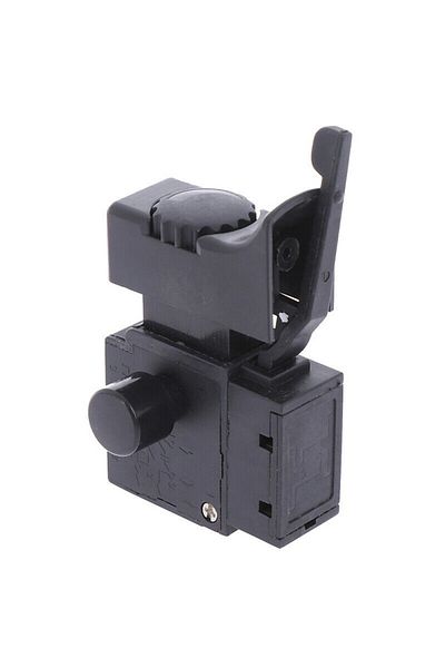 Choice A FA2-6/1BEK Black 6A 250V Electric Drill Speed Control Trigger Button Switch Trigger Switch With S.