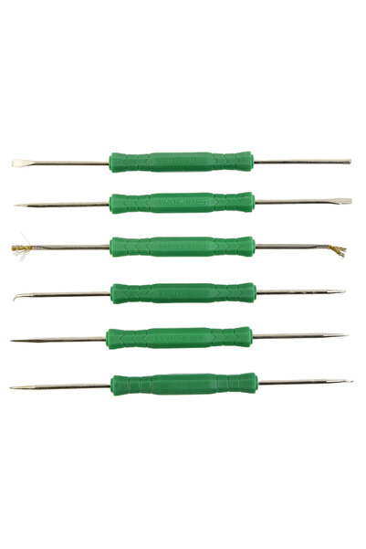 Choice 6Pcs PCB Desoldering Aid Tool Kit Soldering Welding Aid Assist Tool Cleaning Repair Tool Scraper ...