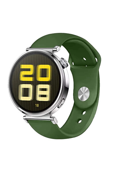 Tagomoon Huawei Watch Gt4 41mm ve Gt5 41mm ile Uyumlu Yumuşak Dokulu Jel Silikon Kayış