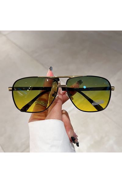 Choice as picture shows black-g-green yellow KAMMPT Oversized Vintage Sunglas...
