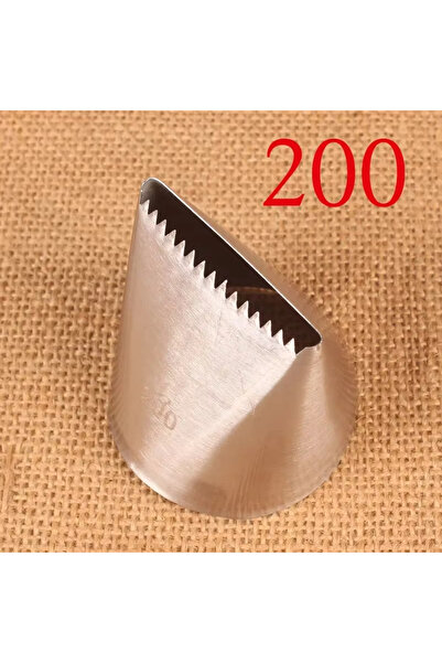 Choice1 1 قطعة 200 #200 #201 #202 فوهة كعكة كريمة كبيرة جدًا من الفولاذ المقا...