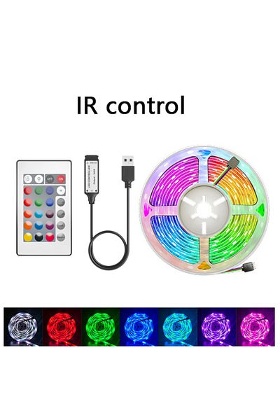 FRST 1m Ip 20 Ir 24k Usb Led Strip Light 16led/meter Bluetooth Rgb Lights Flexible Tv Backlight Lamp 5050