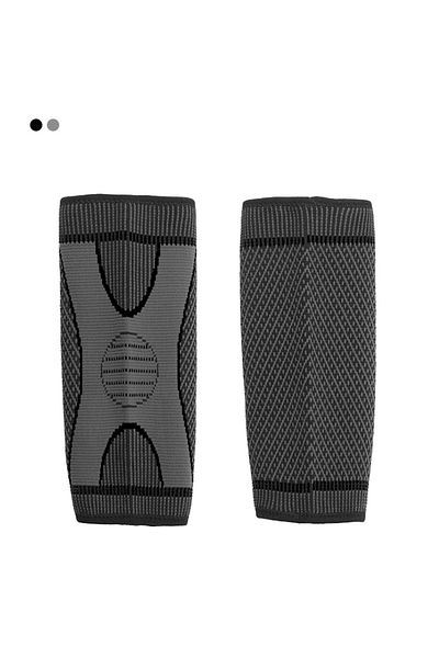 Choice L black 1Pcs Elbow Brace Compression Sleeve for Men Women,Arm Support Sleeves Forearm Pain Relief Pa