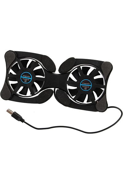 Choice black Cooler Stand Laptop Cooler Low Noise Cooling Portable Ultra Slim Gaming Laptop Cooling Pad Pre