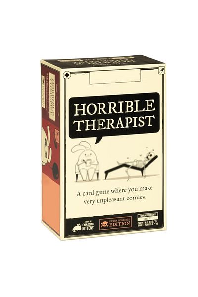 Choice 1pc Terror Therapist Adult Card Game Exploding Kittens Horrible Therapist For Making Very Unpleasant