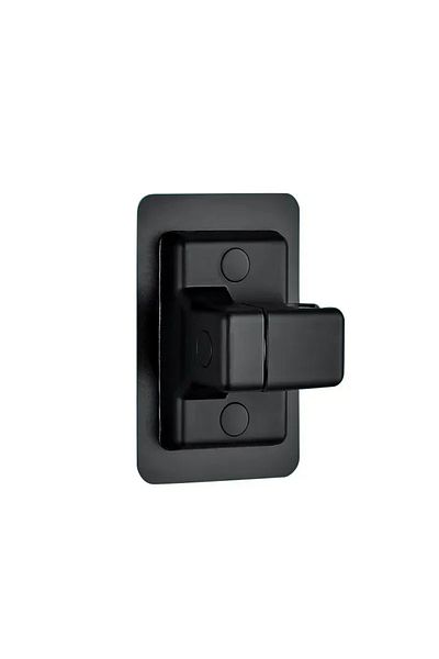 Choice black Supporto Per Soffione Doccia Supporto Per Doccia a Parete Regolabile Soffione Doccia Autoadesi