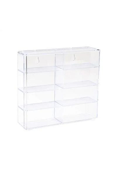 Choice Transparent Acrylic Car Display Box 1:64 For Hot Wheels Car Model Toy 8 Grid Cabinet Rack Dustproof