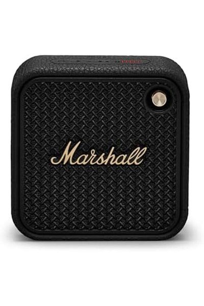 Marshall Willen II Wireless Bluetooth Speaker, Over 17+ Hours Playtime, IP67 Waterproof - Black and