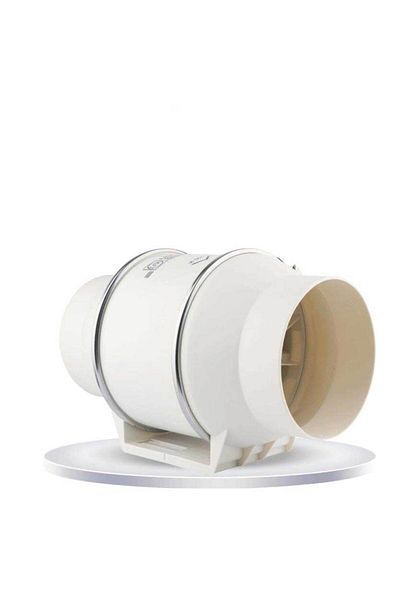 QiufengCheng EU 6inch 3"4"6"8" Exhaust Fan Home Silent Inline Pipe Duct Fan Bathroom 220V Extractor Ventilation