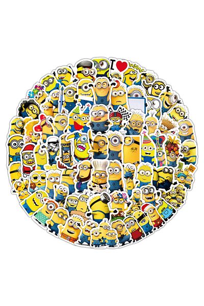 Choice 100pcs Cute Cartoon Anime Graffiti Stickers For Bicycle Hand Account Pencil Case Decals Lanlansti...