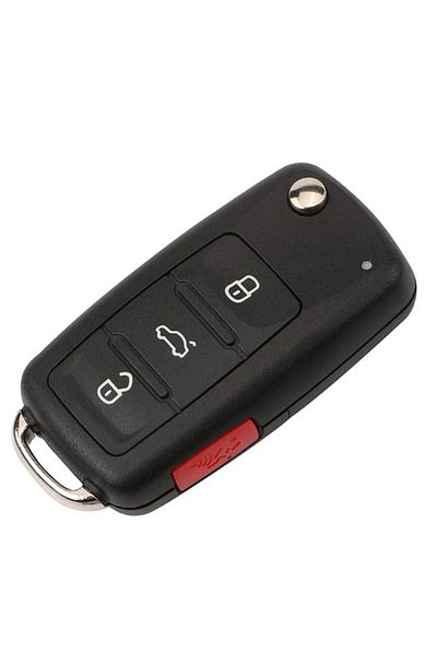 Choice 3Buttons Plus 1 jingyuqin 20pcs/lot Flip Key Case For New VW Transporter Polo GOLF 202AD 202H Foldin