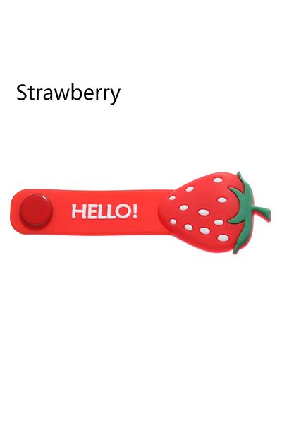 Choice Strawberry Cute Cartoon Cable Winder Multifunction Cable Organizer Cable Protector Bookmark Headset