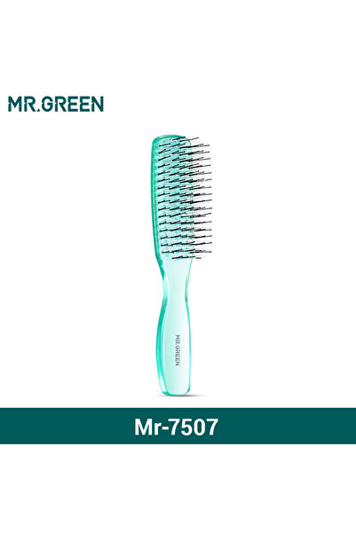 Choice فرشاة شعر MR-7507 (كبيرة) MR.GREEN، أمشاط تدليك فروة الرأس، تكثيف الشع...