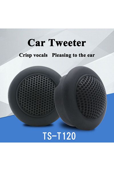 Choice TS-T120 89db مكبر صوت للسيارة أبواق صوت السيارة موسيقى ستيريو عالية التردد تعديل صوت السيارة تويتر...
