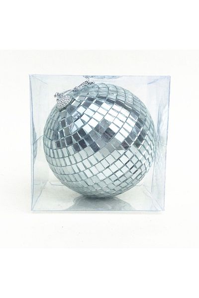 Choice 10cm Disco Mirror Ball Party Shiny Ball Christmas Decoration Stage Light Rotating Glass Ball Retro R