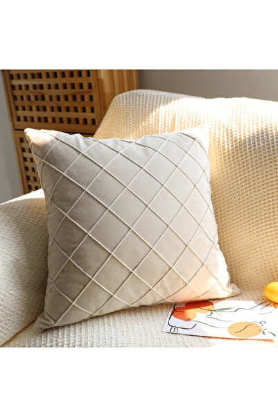 Choice غطاء وسادة مخملي متعدد الألوان رقم 6، مقاس 30×50 سم، مناسب لغرفة المعي...