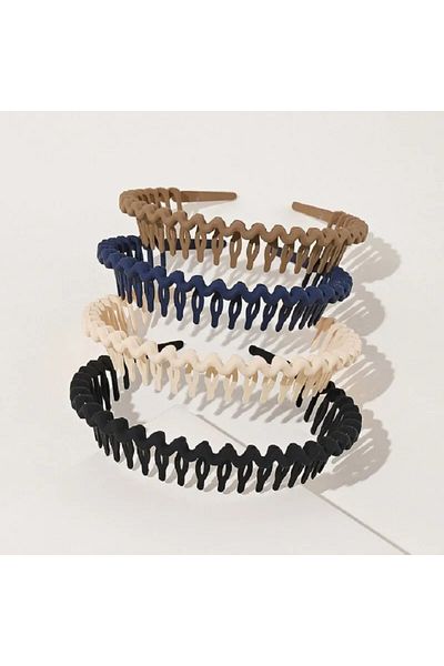 Choice 4pcsYLFG 4pcs Pressed Hair Band For Washing Face Headband Summer Women's Hair Bundle Summer Hairpin