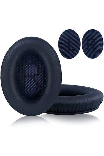 Choice Dark blue Ear Cushion Fabric And Memory Foam Keeps The Inside Of The Headset Clean And Filters Impur