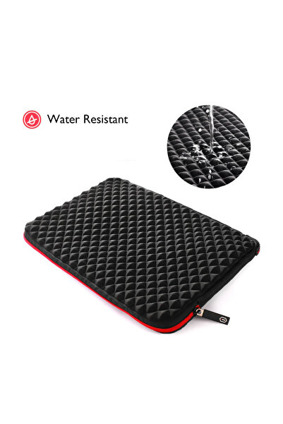 Choice حقيبة WIWU سوداء مقاس 17.3 بوصة لجهاز ماك بوك برو 17، حافظة كمبيوتر محمول مقاومة للماء لجهاز ماك بوك