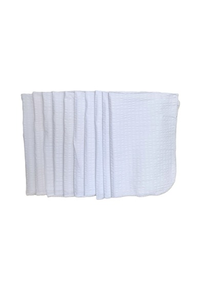 Kotonia Home Set de 10 lavete de curățat Kotonia Home Hotel, 100% bumbac crep...