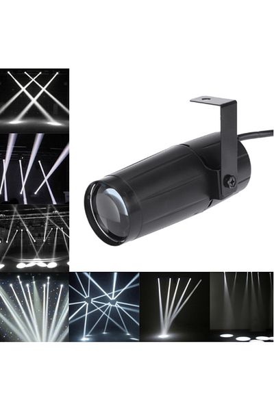 Choice Eu Plug White Light Led Light Beam Pinspot Light Spotlight 5w Super Bright Lamp Mirror Balls Dj Disc