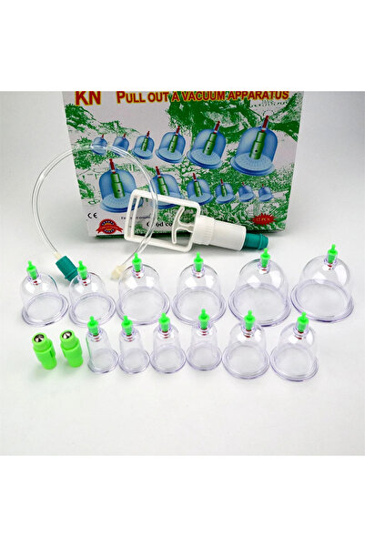 Choice 12 قطعة من أكواب الحجامة الطبية المفرغة من الهواء، أكواب شفط السيلوليت...