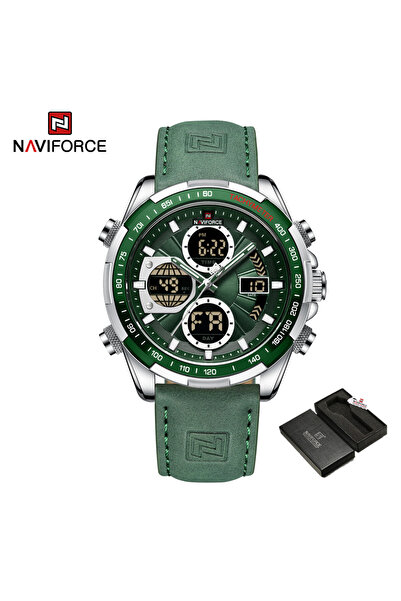 Choice ساعات SGNGN-BOX NAVIFORCE العسكرية العصرية للرجال، ساعة كرونوغراف رياض...