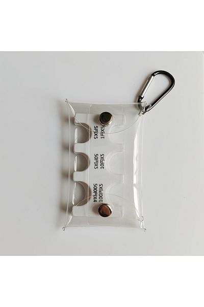 Choice White Colourful Portable Coin Clip Organizer Small Wallet Loss Prevention Clip Japanese Currency Sor