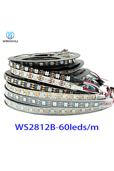 WRMIHU لوحة دوائر مطبوعة بيضاء IP30 5 متر WS2812B 300 مصباح تيار مستمر 5 فولت...