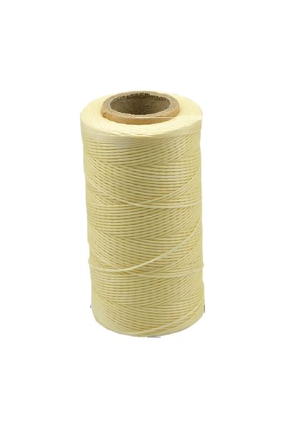 Choice Beige 260 m Nylon Leather Sewing Waxed Thread, Practical Long Stitching Thread, for Leather Craft DI